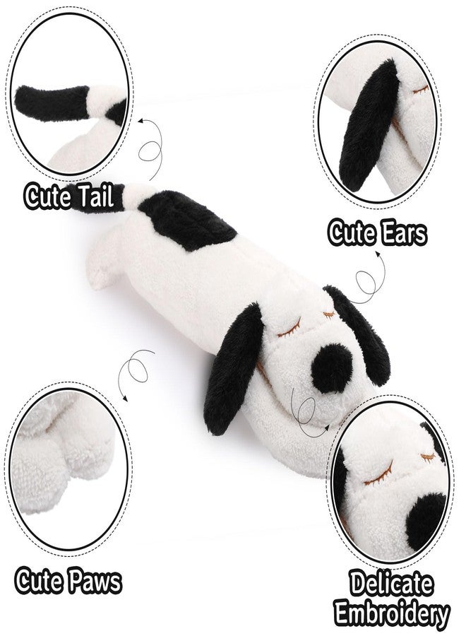 كويكاي وسادة جسم كلب كويكاي، وسادة طويلة محشوة من القطيفة للكلاب، وسادة كبيرة للنوم والعناق، هدية مثالية لحفلات عيد الحب وأعياد الميلاد (23.6 بوصة، أسود وبيج) - Image 4